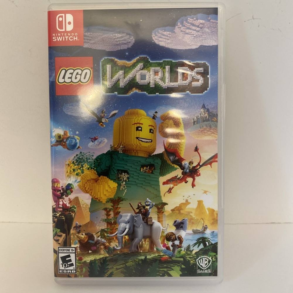 LEGO Worlds Nintendo Switch Game Tested & Working Used With Case